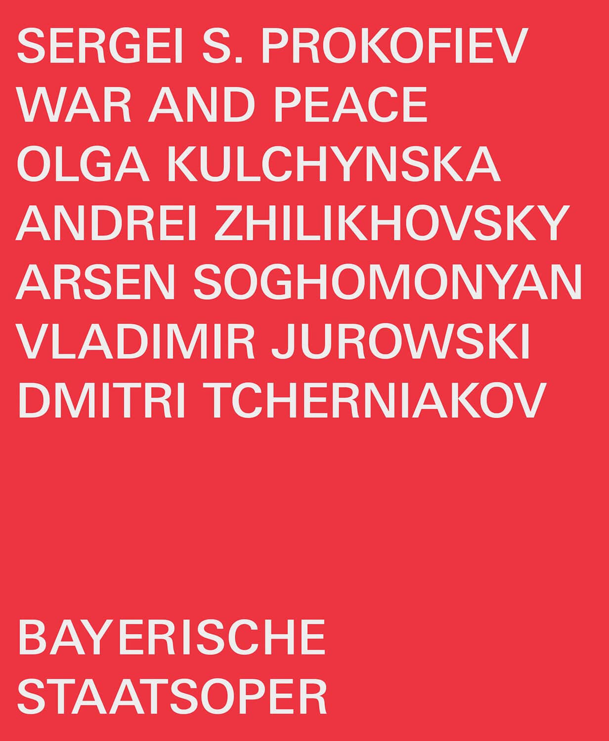 Andrei Zhilikhovsky - Prokofiev: War and Peace  - BLU-RAY
