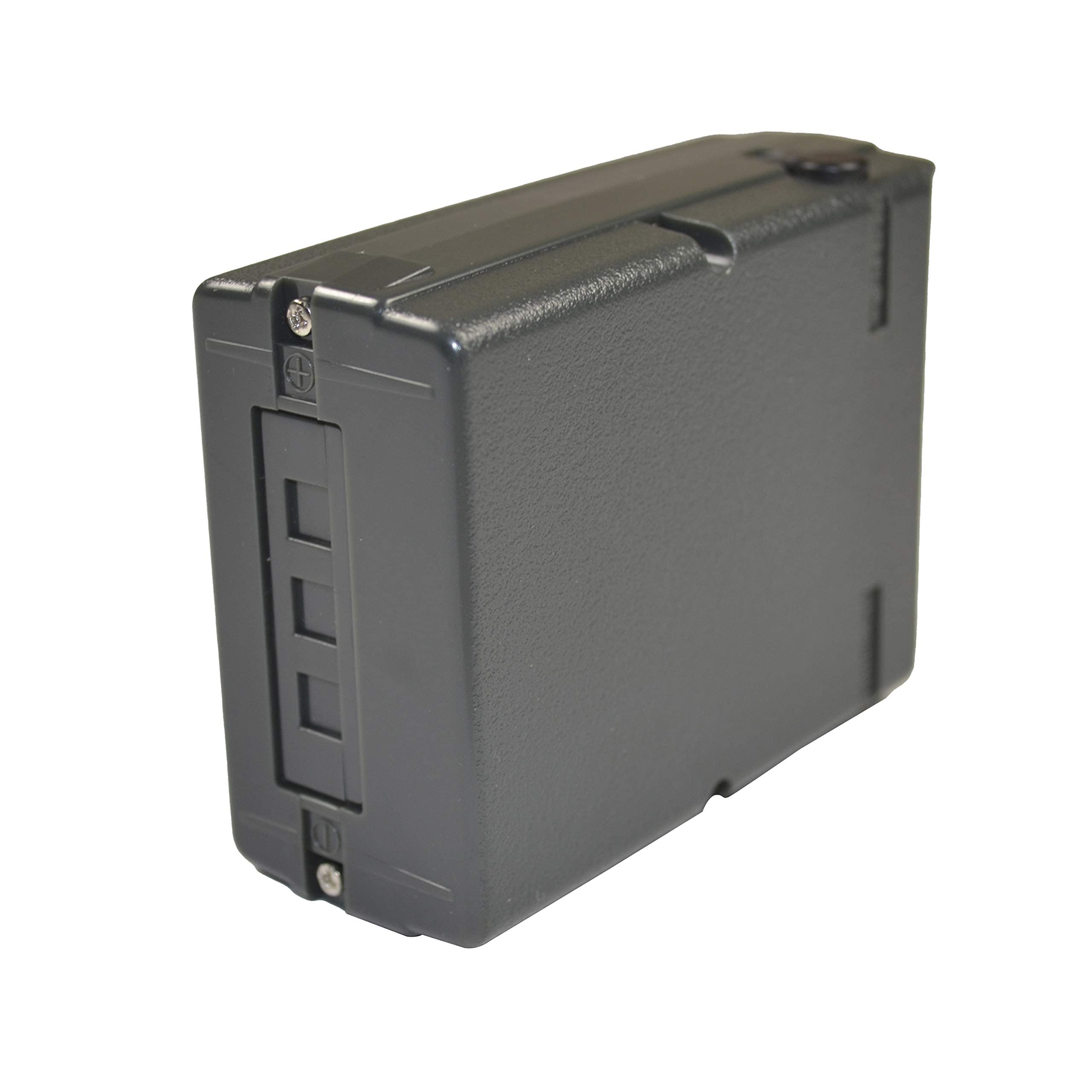 Left. HQRP - 1600 mAh 8.4 V Ni-MH Battery Pack for Icom BP-8 IC-02AT IC-03AT IC-M2 IC-U12 Radios.