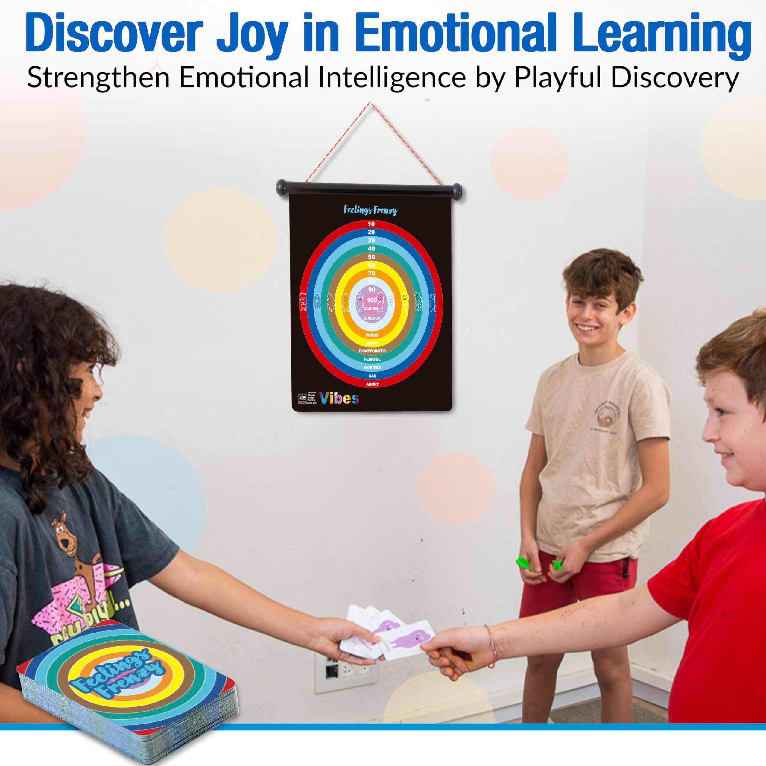Discover Joy in Emotional Learning  
Strengthen Emotional Intelligence by Playful Discovery  

Feelings Free