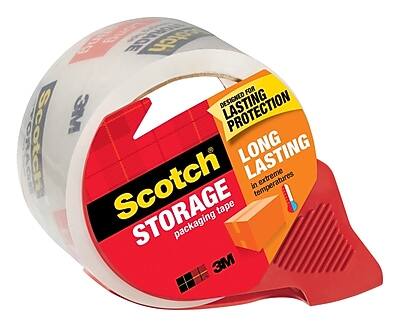 Scotch Storage  
Packing Tape  

Designed for Long Lasting Protection  
Long Lasting in Extreme Temperatures  

3M