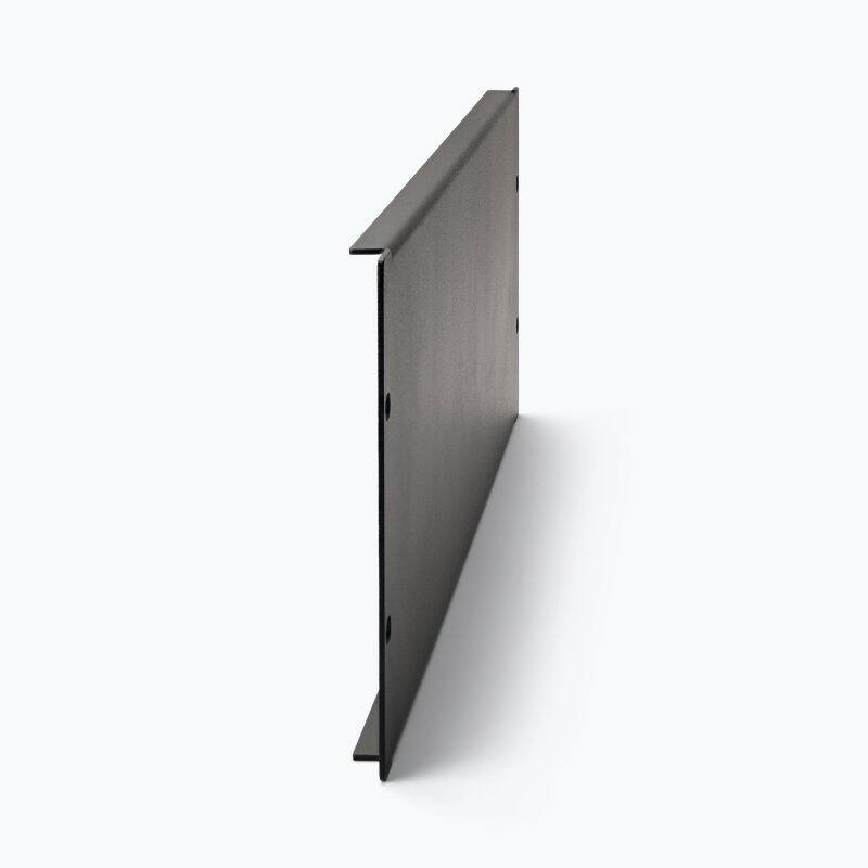 Alt View 4. On Stage Stands - On-Stage Blank Rack Panel, 3U (RPB3000) - Black.