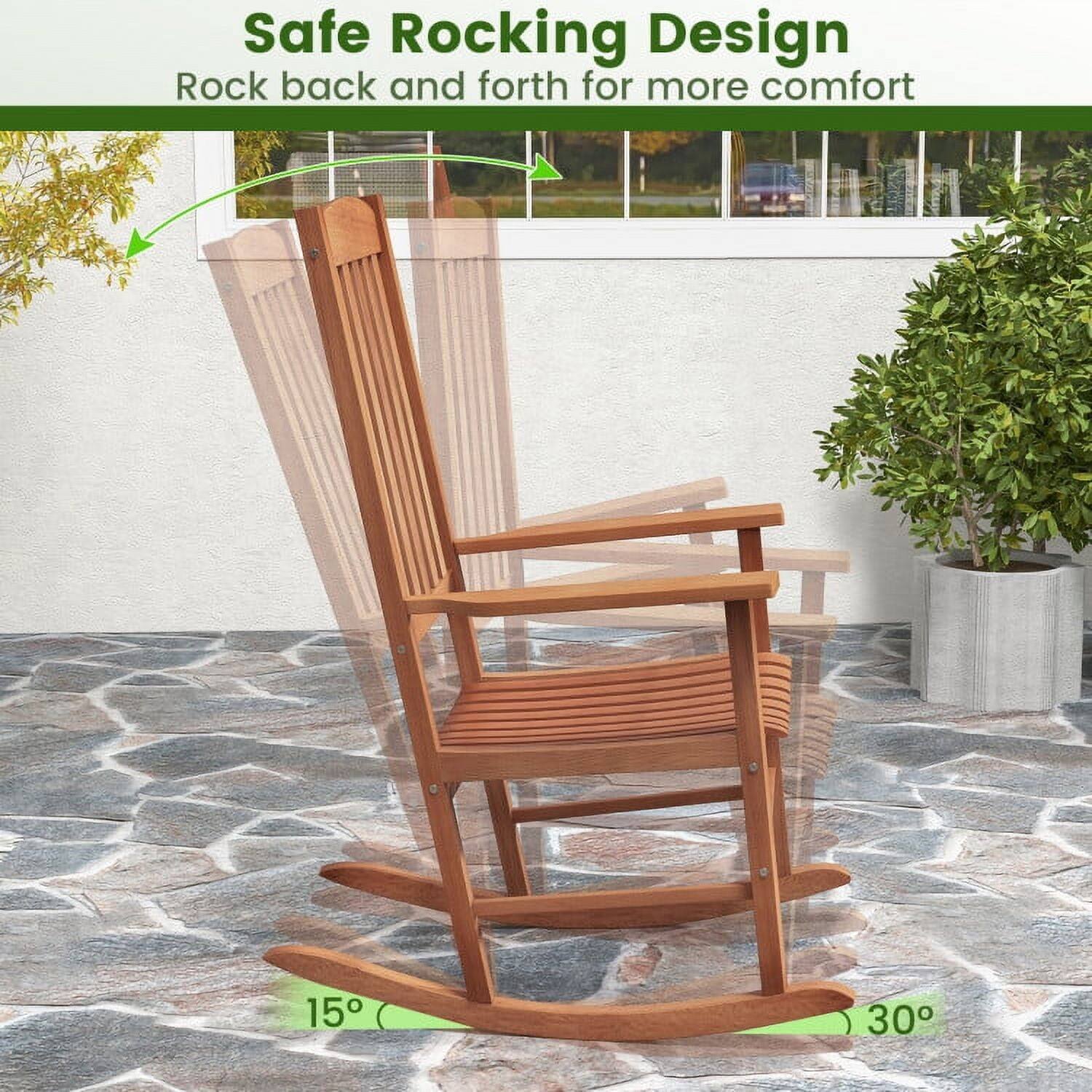 Safe Rocking Design  
Rock back and forth for more comfort  
15°  
30°