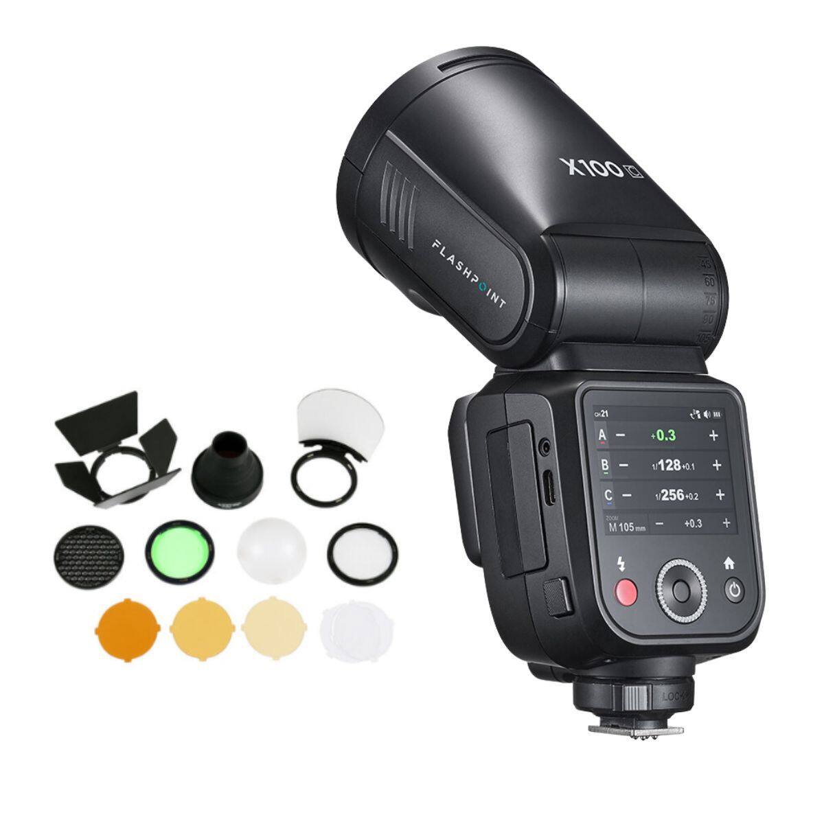 X100 100 FLASHPOINT

60
o:21 A - =019 +0.3 +

-
128-0.1 +
C
-
1256+02 +
M105
+0.3
+
LOOK