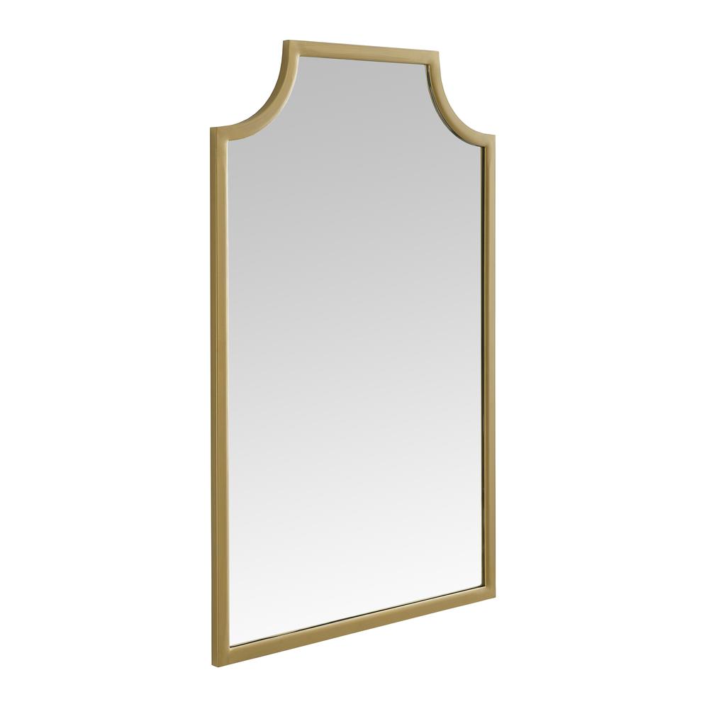 Back. Crosley Furniture - Aimee Mirror - Soft Gold.
