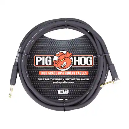 PIG HOG
TOUR GRADE INSTRUMENT CABLES
BUILT FOR THE ROAD • LIFETIME GUARANTEE
pighogcables.com
10 FT