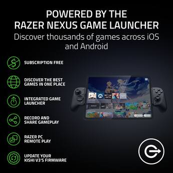 Razer Kishi V3 Pro XL Gaming Controller for iPad & Android Tablets Razer Kishi V3 Pro XL Gaming Controller for iPad & Android Tablets