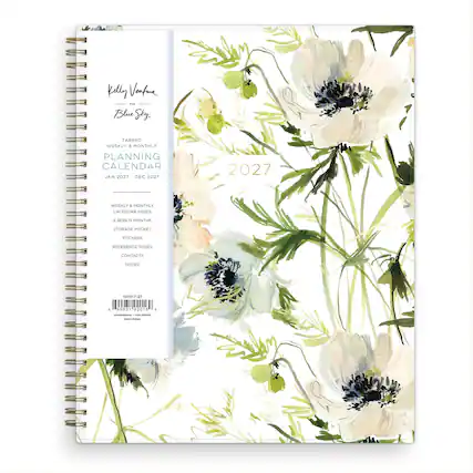 Ventara POLICE Blue Sky.
TABBED WEEKLY & MONTHLY
PLANNING CALENDAR JAN 2027 - DEC 2027
2027
WEEKLY & MONTHLY CALENDAR PAGES
5 BONUS MONTHS
STORAGE POCKET
STICKERS
REFERENCE PAGES
CONTACTS
NOTES
157517-27
4 99931 92016 9 www.tedyan IVIA
