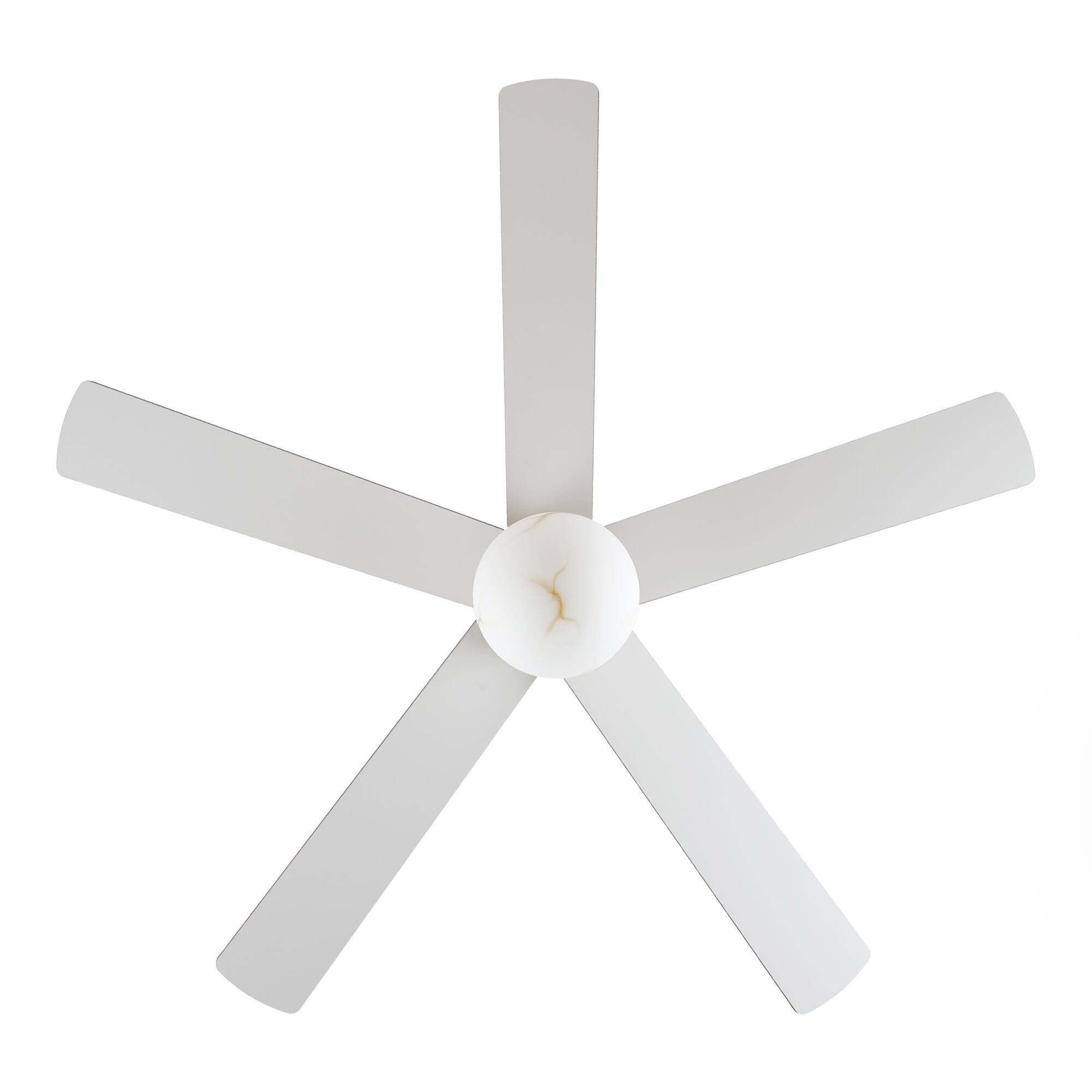 Alt View 8. Parrot Uncle - 52"  Low Profile Ceiling Fan with 3CCT Dimmable LED Light and Remote - Gold.