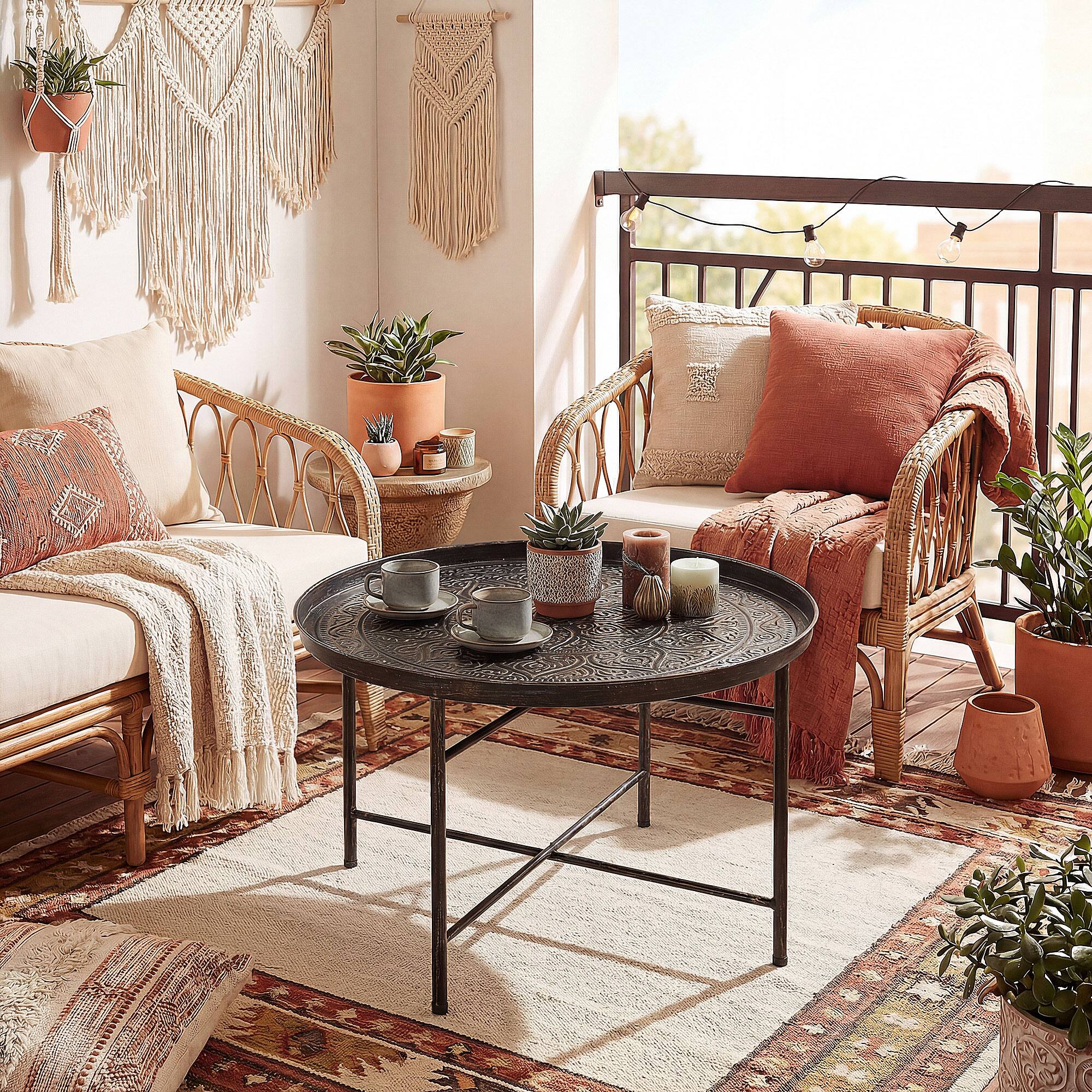 Alt View 7. Homcom - Table for Living Room - Pewter.