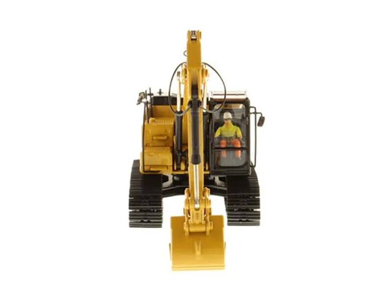 Alt View 3. Diecast Masters - CAT Caterpillar 320F L Hydraulic Excavator with Operator "Core Classics" Series 1/50 Diecast Model by Diecast Masters.