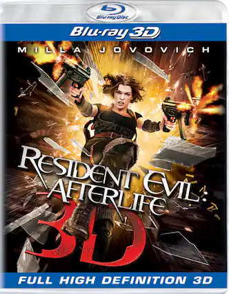 Front. Resident Evil: Afterlife - BLU-RAY 3-D.