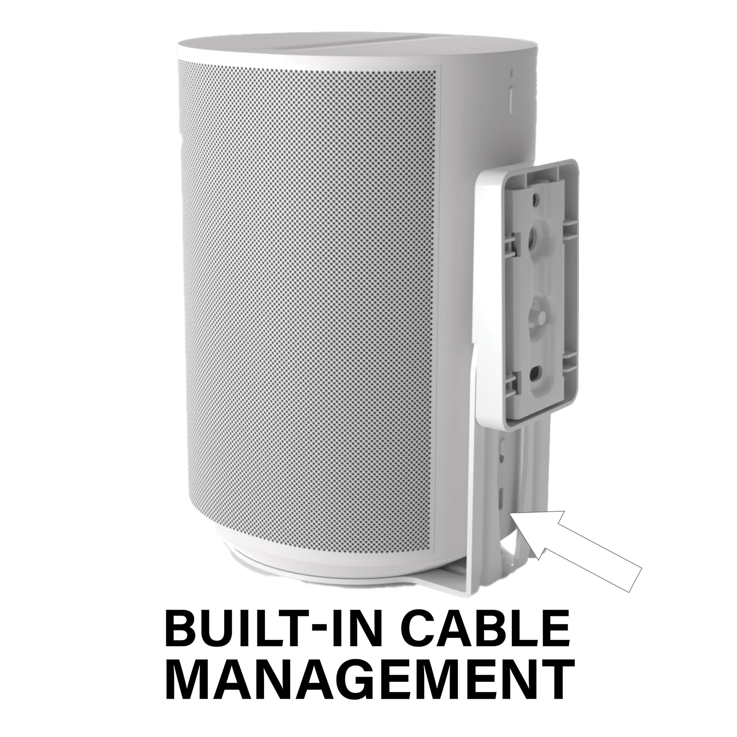 BUILT-IN CABLE MANAGEMENT