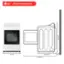 LG Dryer Dimensions 42 3/4" H 27" W 29 1/4" D 50 1/2" D