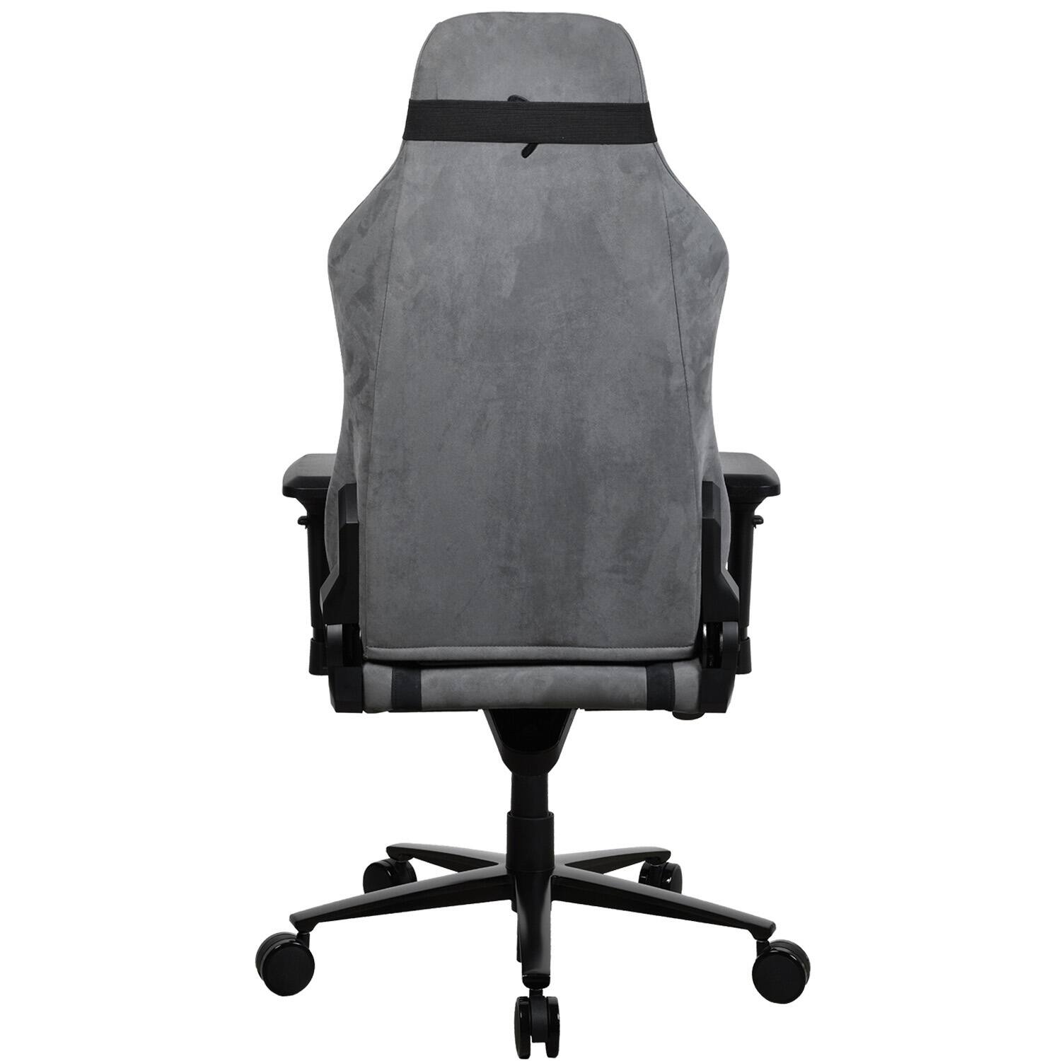 Alt View 13. Arozzi - Vernazza Series Top-Tier Premium Supersoft Upholstery Fabric Gaming Chair - Anthracite.