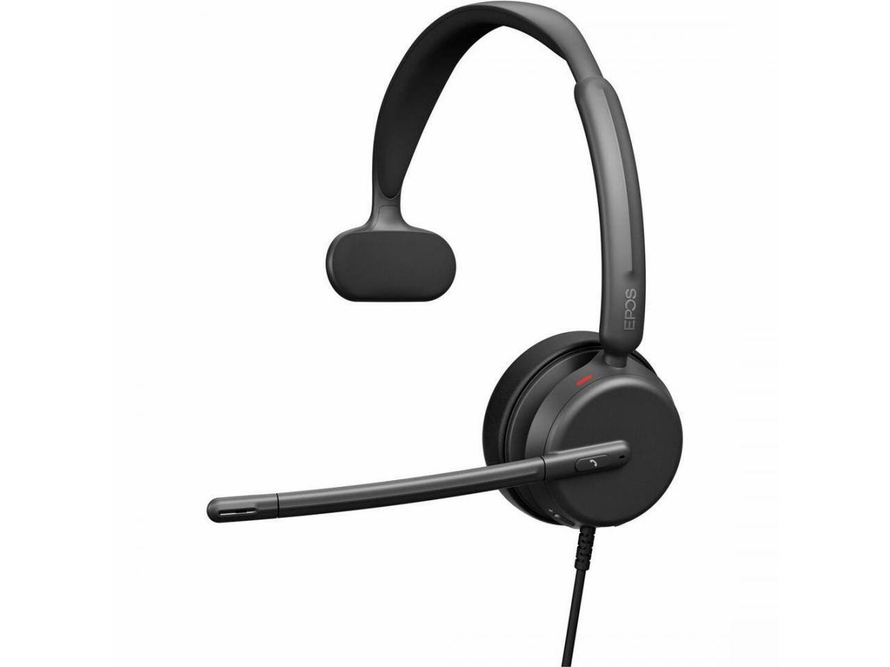 Alt View 7. EPOS - EPOS IMPACT 430 Headset - Microsoft Teams, USB-C, Noise Cancelling, Mono, Wired - Black.