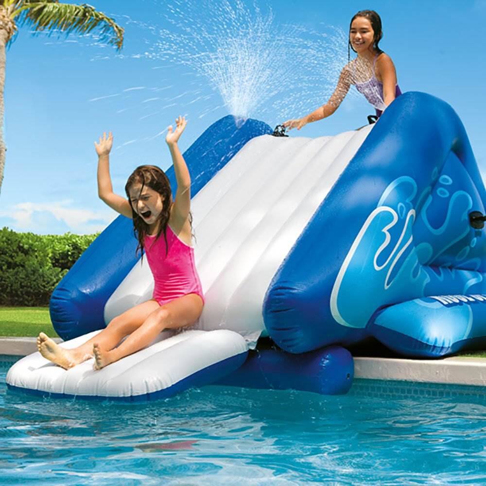Alt View 3. Intex - Intex Kool Splash Inflatable Play Center Swimming Pool Water Slide (3 Pack).
