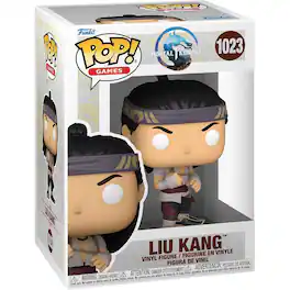 Funko - Pop! Games: Mortal Kombat 1 - Liu Kang (God of Fire) #1023