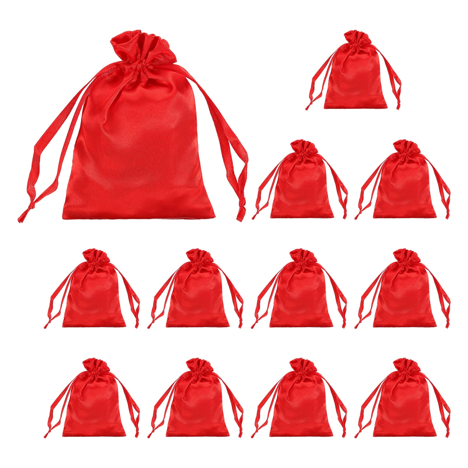 "Unique Bargains - 12pcs 5.1"" x 7.1"" Party Favor Bags Favor Bags for Birthday Candy - Red" price history on PriceWatchPro