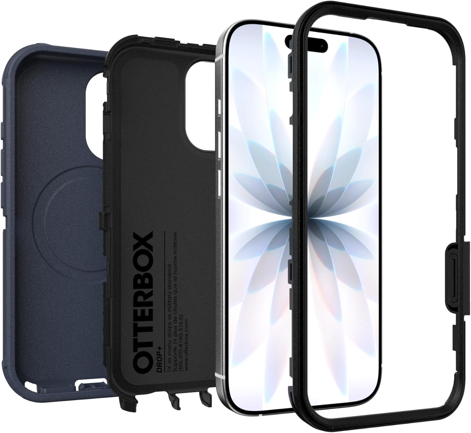 OTTERBOX DROP+  
militaire norme standard que D military chufes so de 6) drops pius 516.6) 51 com OC KL 7X many SD Supporte (MIL-STD-810G  
www.otterbox.com