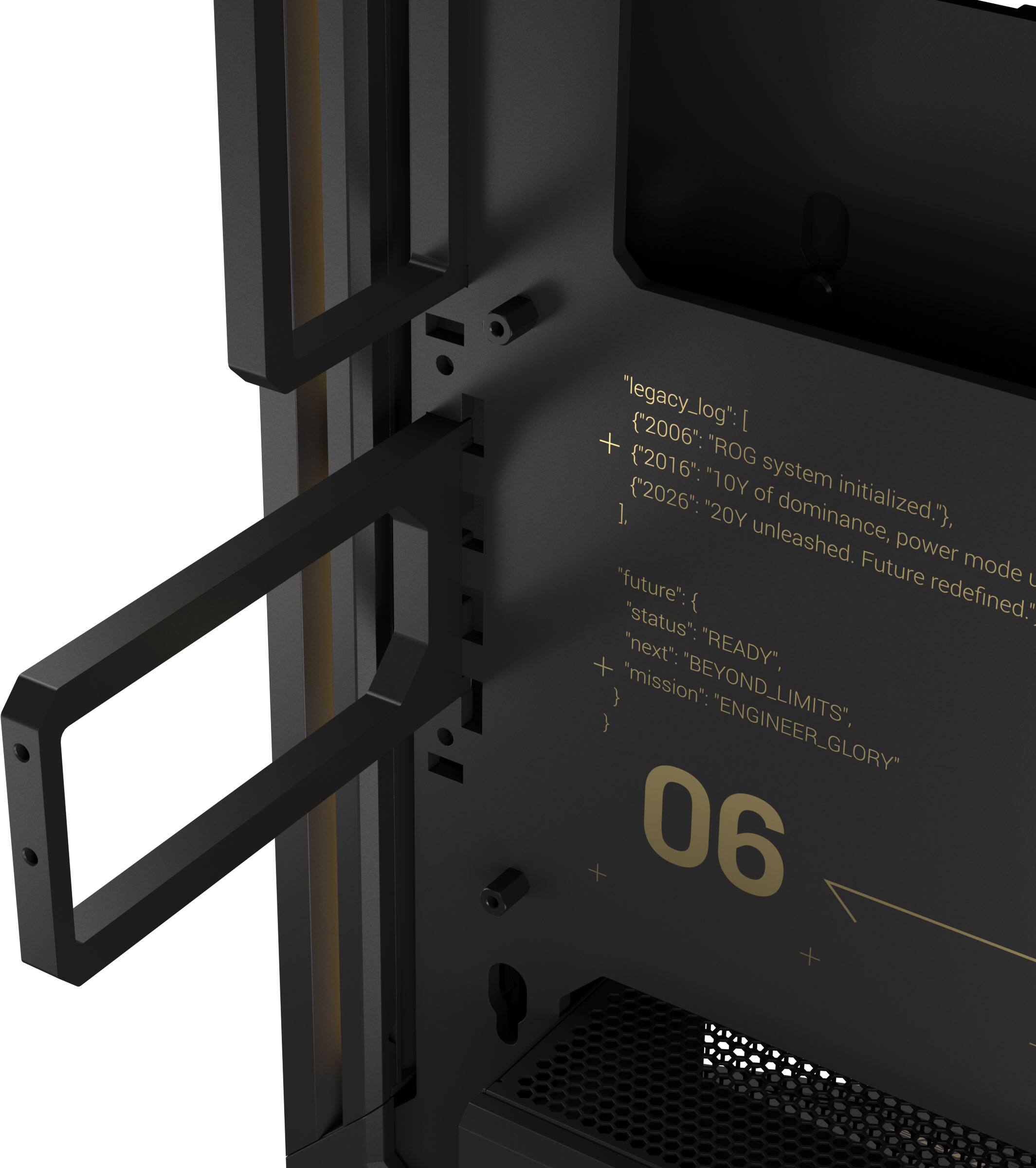 "legacy_log": {  
  "2006": "I",  
  "2016": "ROG system initialized.",  
  "2026": "10Y of dominance, power mode 'future'. Future status redefined."  
},  
"future": {  
  "status": "READY",  
  "next": "BEYOND_LIMITS",  
  "mission": "ENGINEER_GLORY"  
}