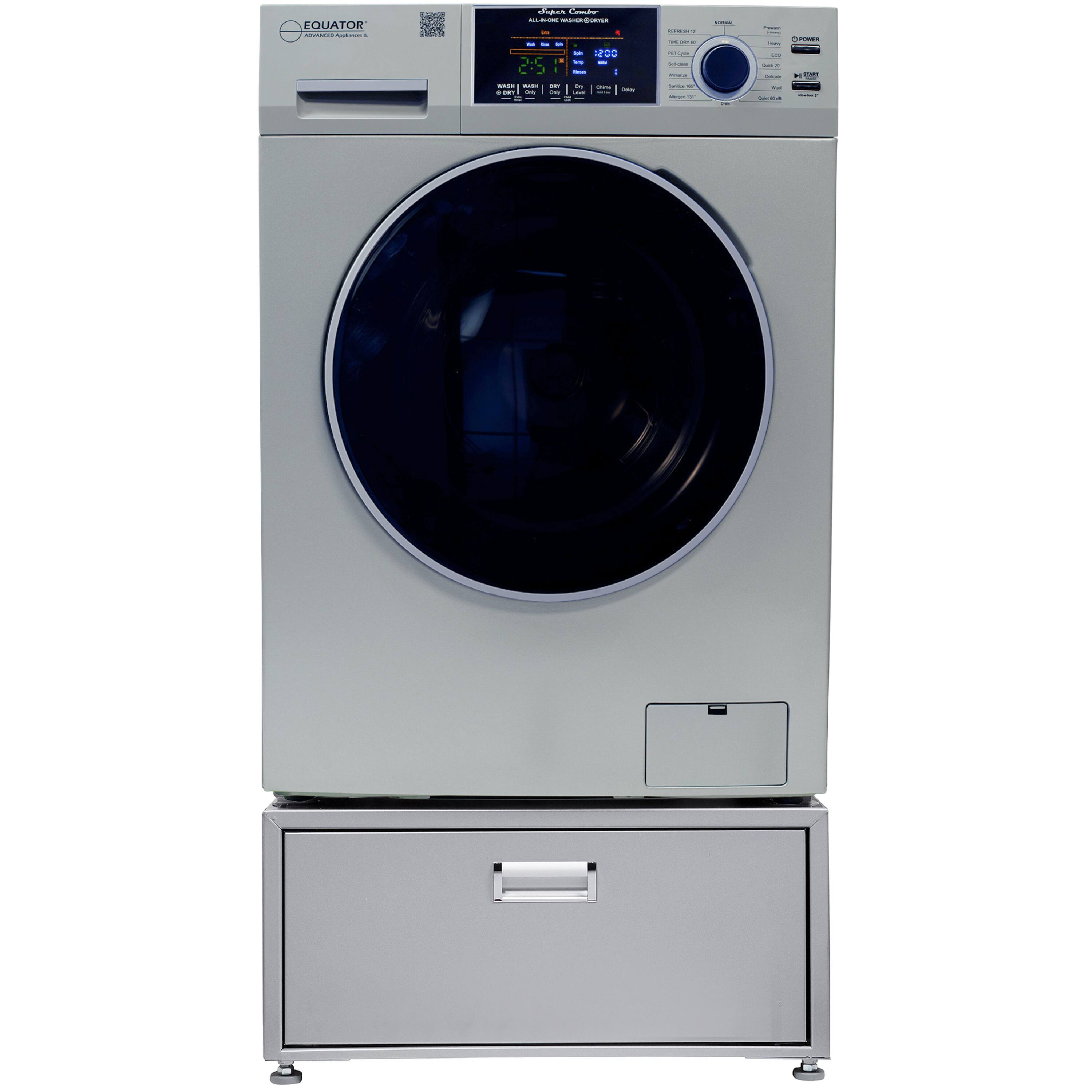EQUATOR
PROFESSIONAL APPLIANCES
EQUATOR Commercial Washer
1200 RPM
2:55
WASH
35°
DRY
1
ALL IN ONE COMPACT
WASHER & DRYER
1200 RPM
WASH
RINSE
SPIN
DRY
1200 RPM
ENERGY STAR
CERTIFIED
ENERGY STAR
CERTIFIED