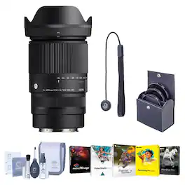 Bundle - Sigma - 16-300mm f/3.5-6.7 DC OS Lens for Canon RF, w/PC Software Acc Kit