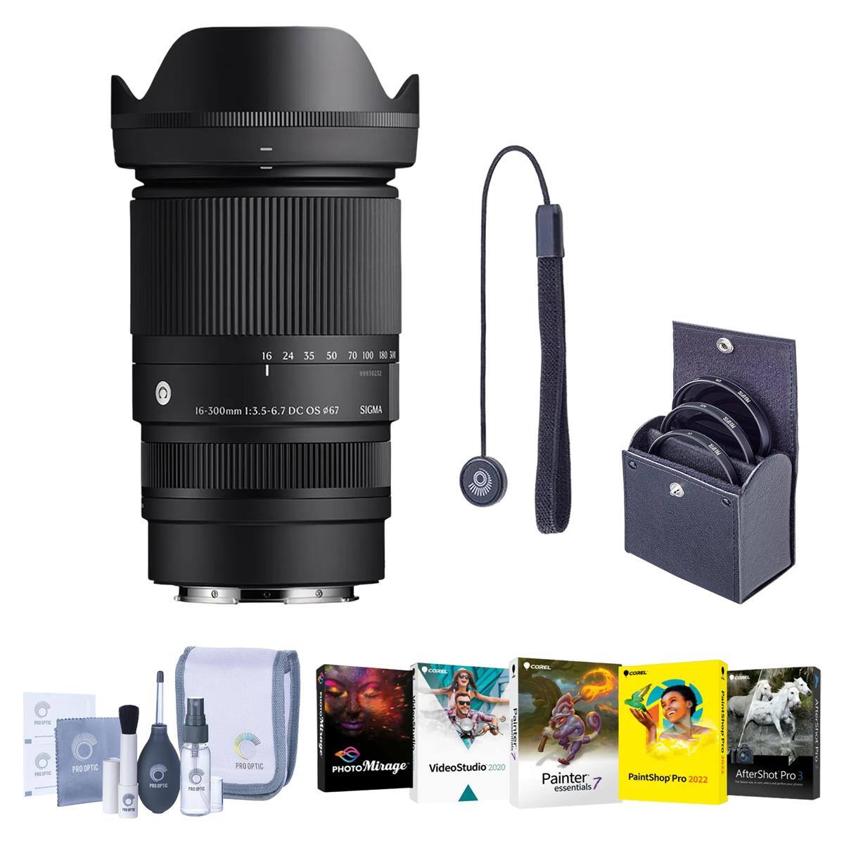 16  
24  
35  
50  
70 00 180  
YORK  
16-300mm :3.5-6.7 DC OS 67  
SIGMA  
waat  
RED  
PRO OPTIC  
PRESPE  
PRODUCTIC  
PRO OPTIC  
CORIL Palates PHOToMirage VideoStudio 2020  
COREL Painter 7 essentials  
COREL PaintShop Pro 2022  
AfterShot Pro