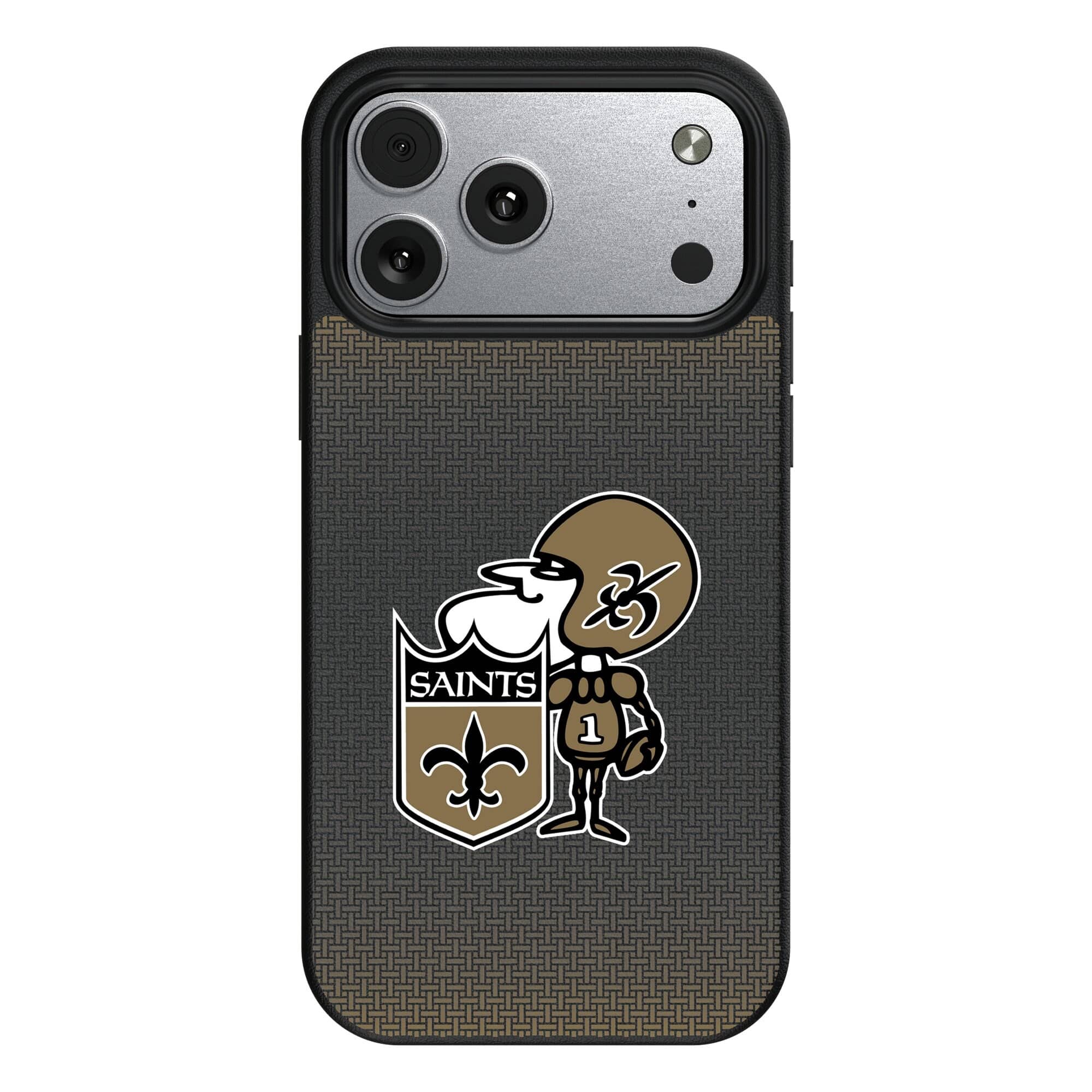 Keyscaper - NFL - New Orleans Saints Linen Logo iPhone Magnetic Bump Case - 17 Air - Black price history on PriceWatchPro