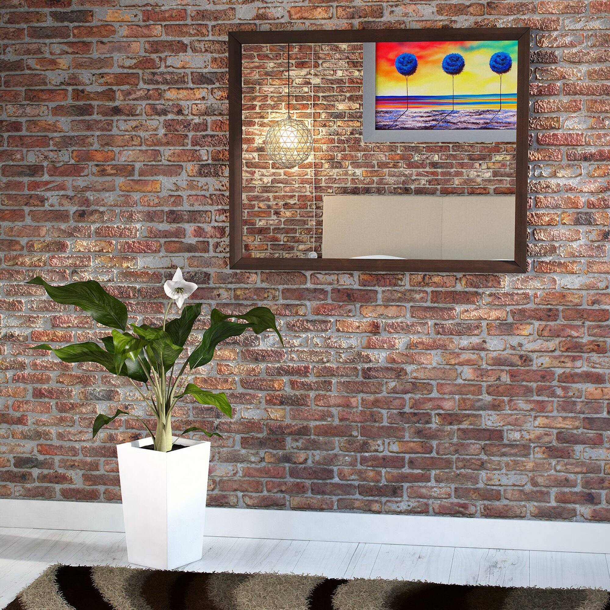 Left. Modway - Tracy Mirror by Modway - Cappuccino.