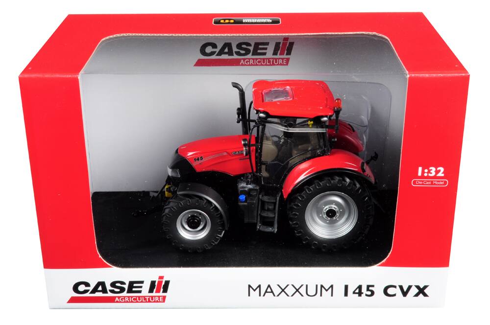 UH  
CASE II AGRICULTURE  
145  
CASE  
1:32 Die-Cast Model  
CASE in AGRICULTURE  
MAXXUM 145 CVX