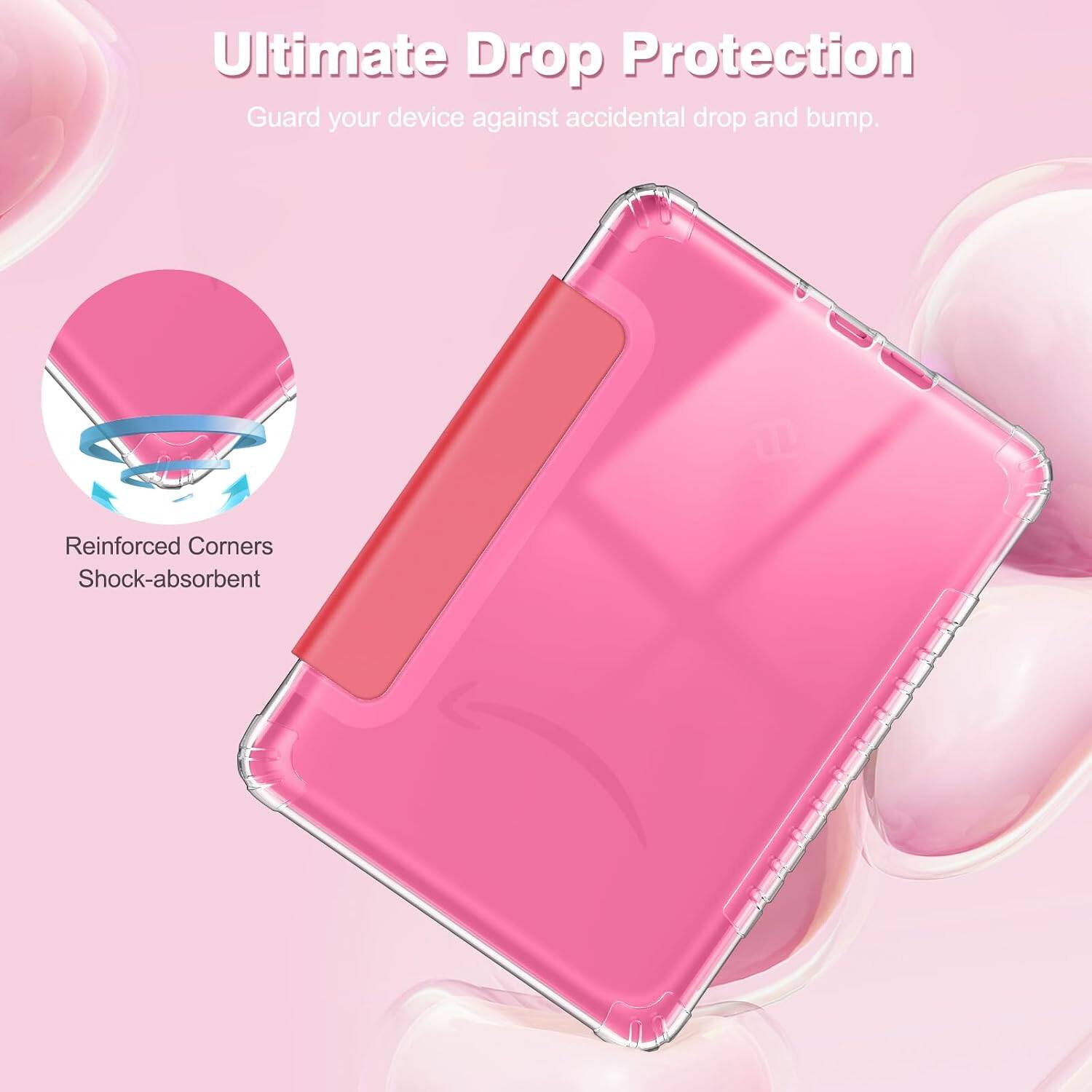 Ultimate Drop Protection  
Guard your device against accidental drop and bump.  

Reinforced Corners  
Shock-absorbent