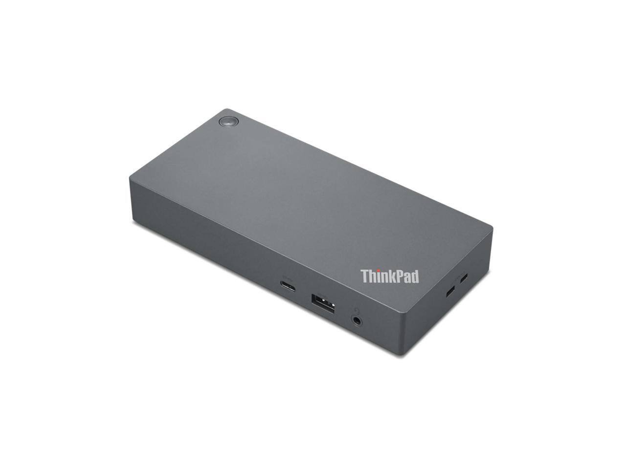 Lenovo - ThinkPad Dock - 135W, USB-C, 3 Displays, USB 2.0, USB-A, HDMI, DisplayPort