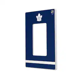 Keyscaper - Toronto Maple Leafs Single Rocker Lightswitch Plate - Multicolor