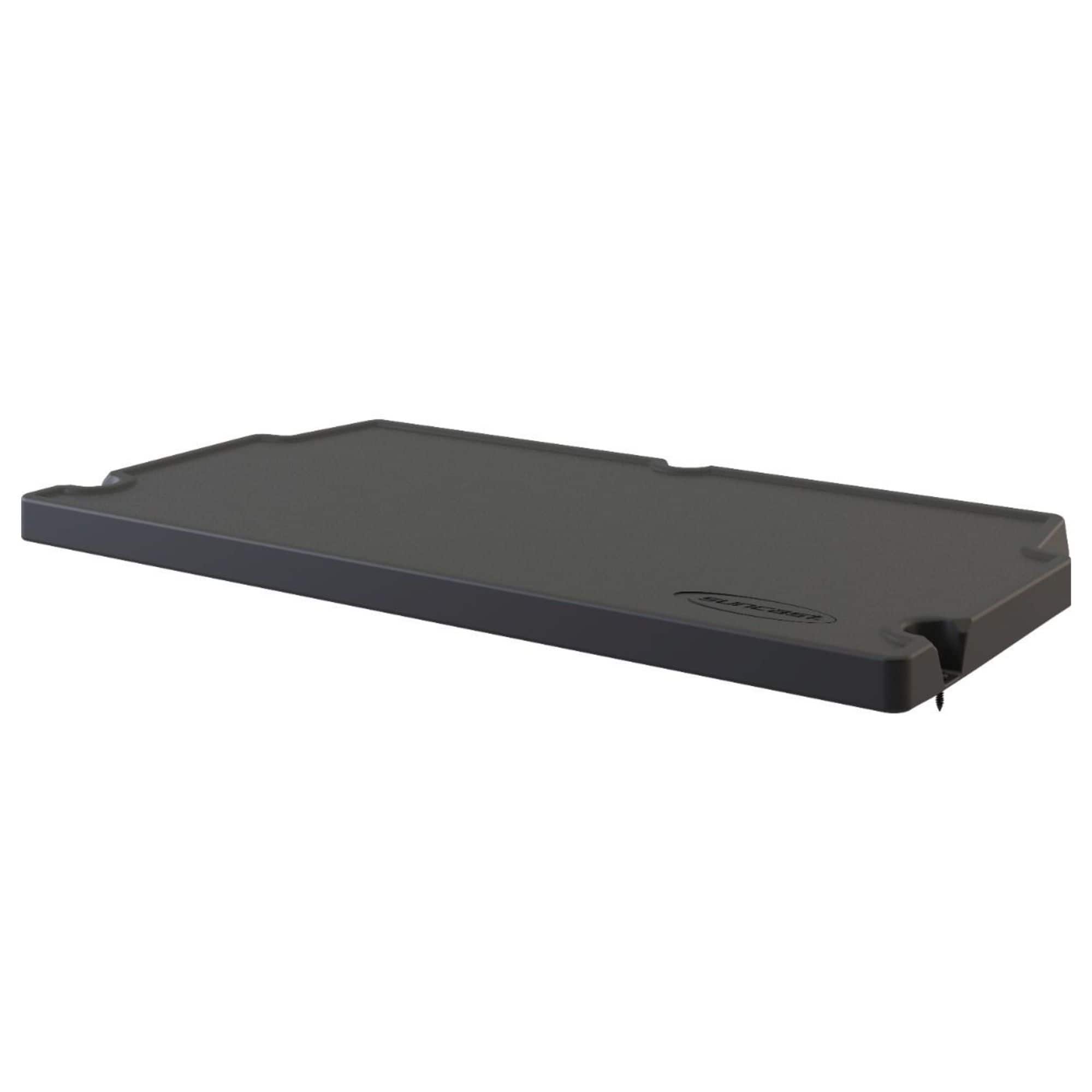 Suncast - Vertical Shed Shelf Kit Space Saving Wall Mount Outdoor Storage - Black