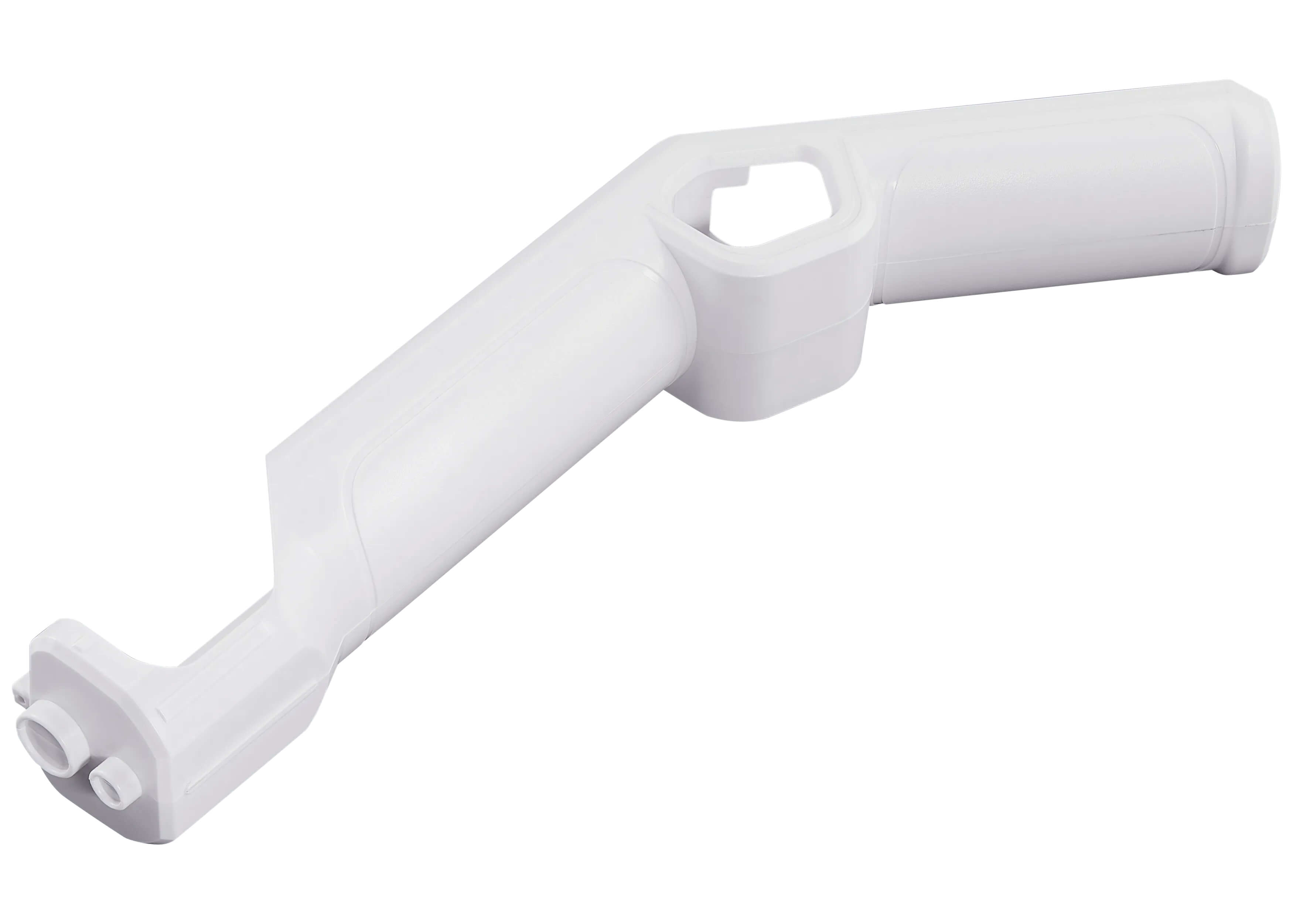 Front. KJH - Game Combat Gun Compatible For Nintendo Switch 2 Joy-Con Controller - White - White.
