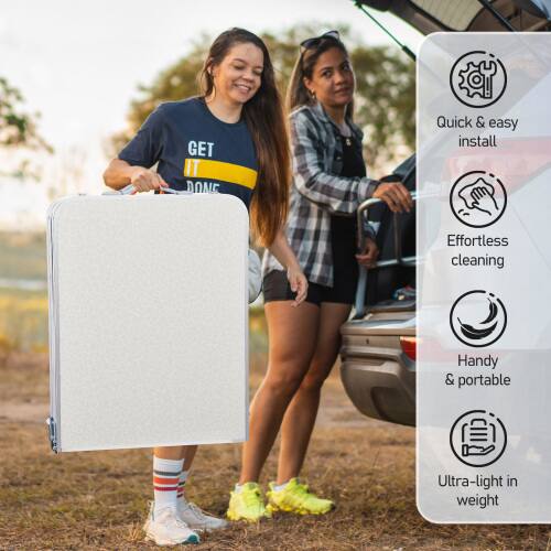 - GET IT DONE
- Quick & easy install
- Effortless cleaning
- Handy & portable
- Ultra-light in weight