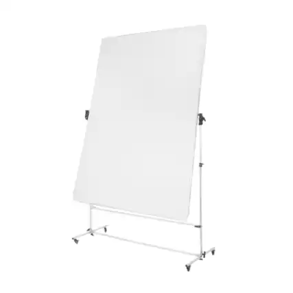 Front. Stock Preferred - Height Adjustable Photography Light Diffuser with Stand & Wheels.