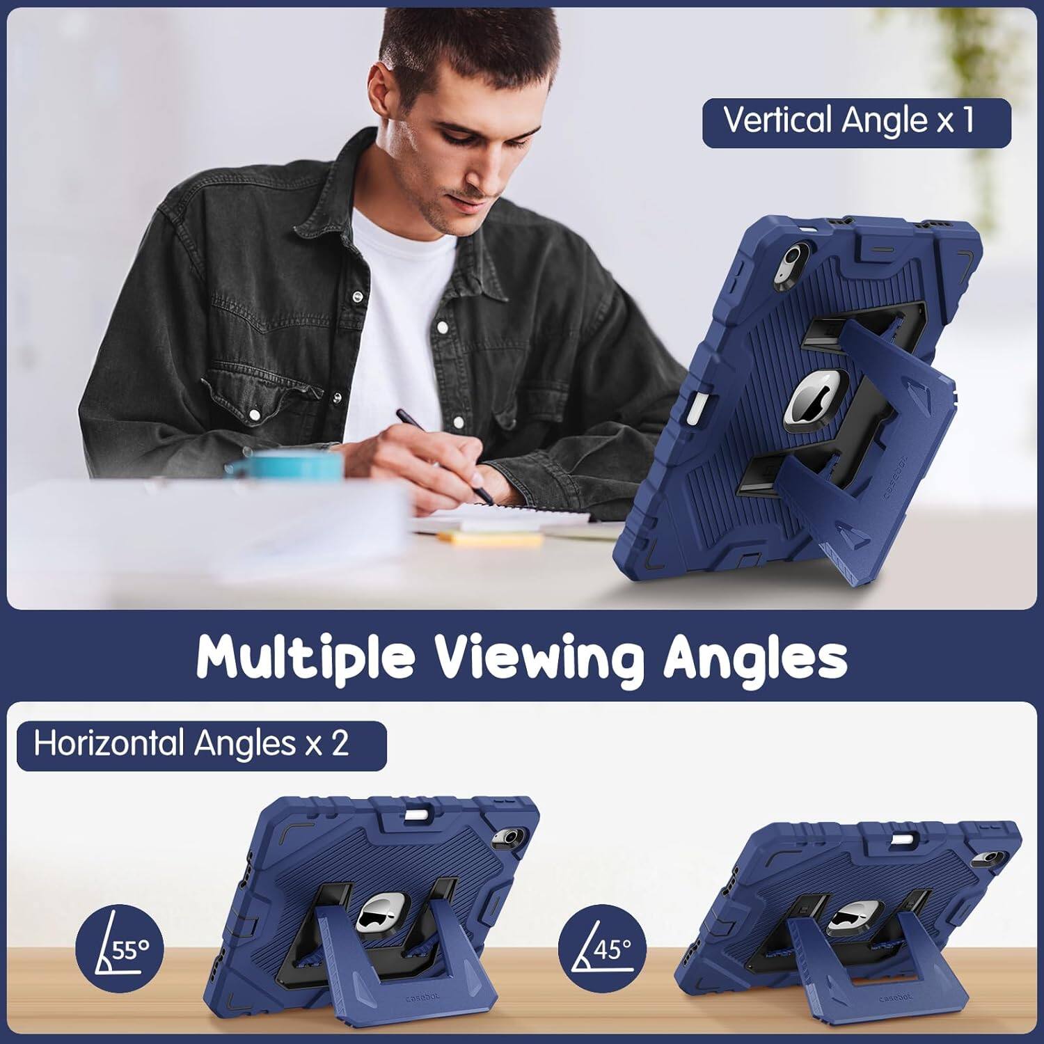 Vertical Angle x 1  
Multiple Viewing Angles  
Horizontal Angles x 2  
55°  
45°