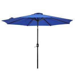 WestinTrends - Paolo 9 ft. Patio Table Umbrella with tilt and crank features - Royal Blue