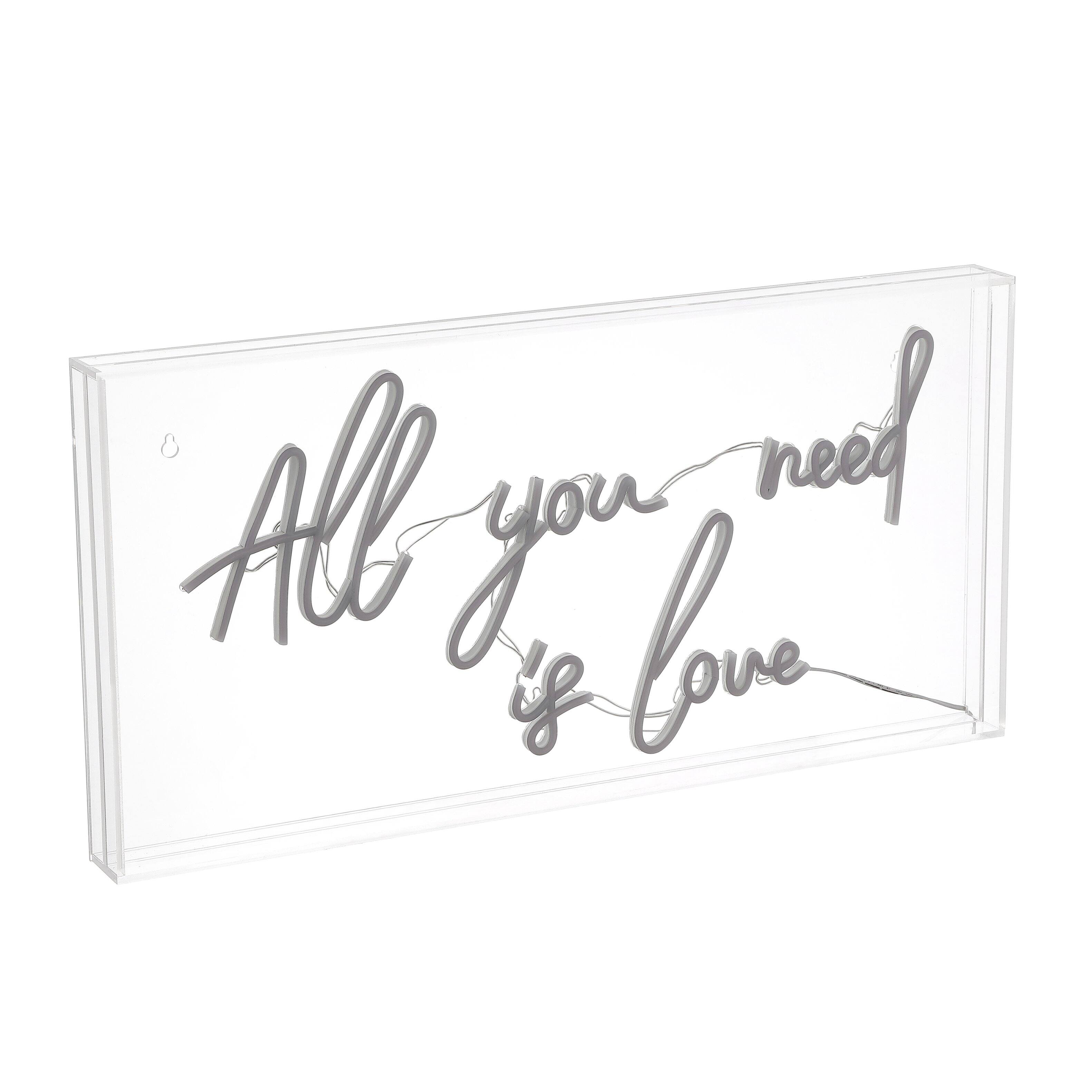All you need is love