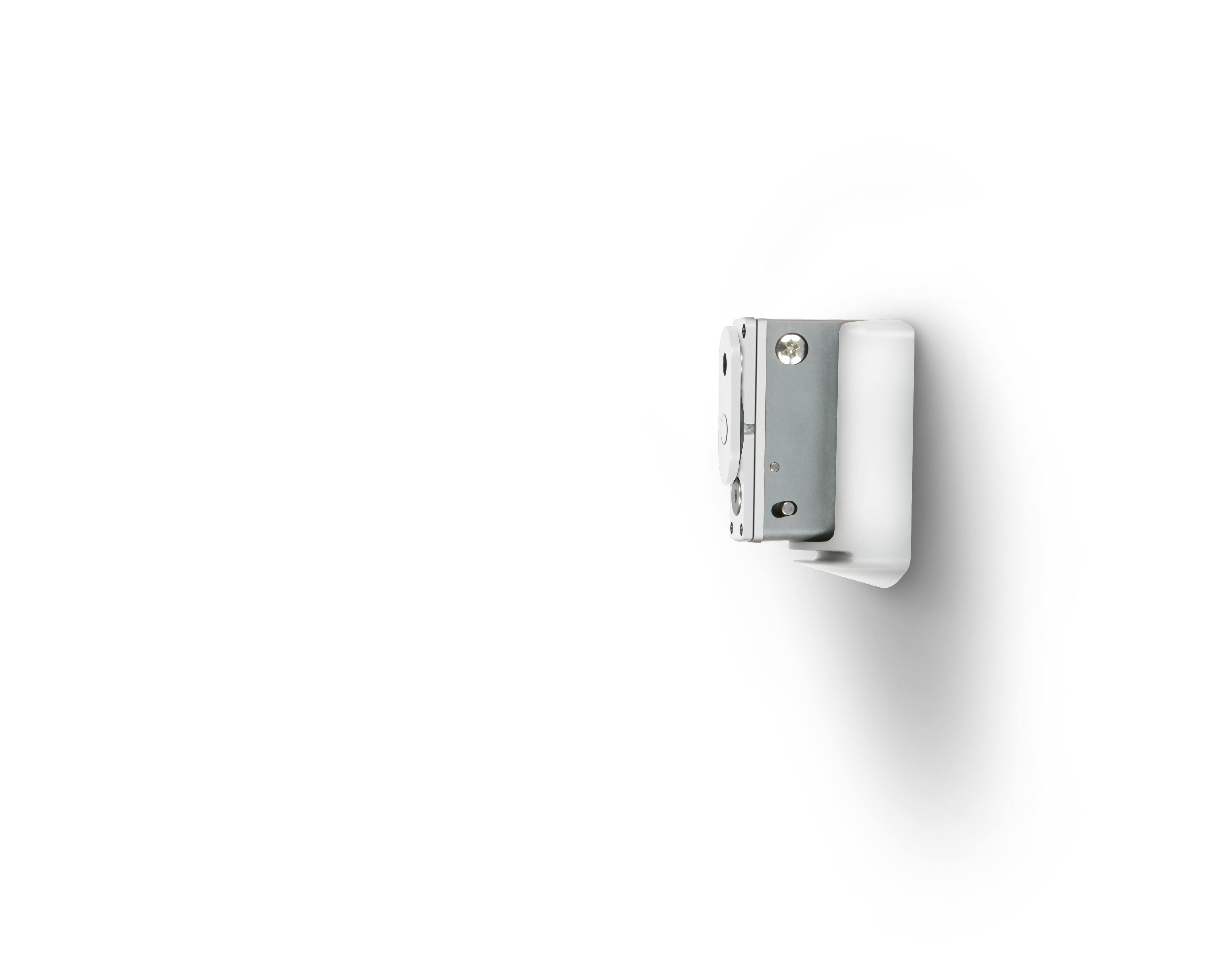 Front. Bluesound - Bluesound PULSE Flex WM100 Wall Mount Bracket - White - White.