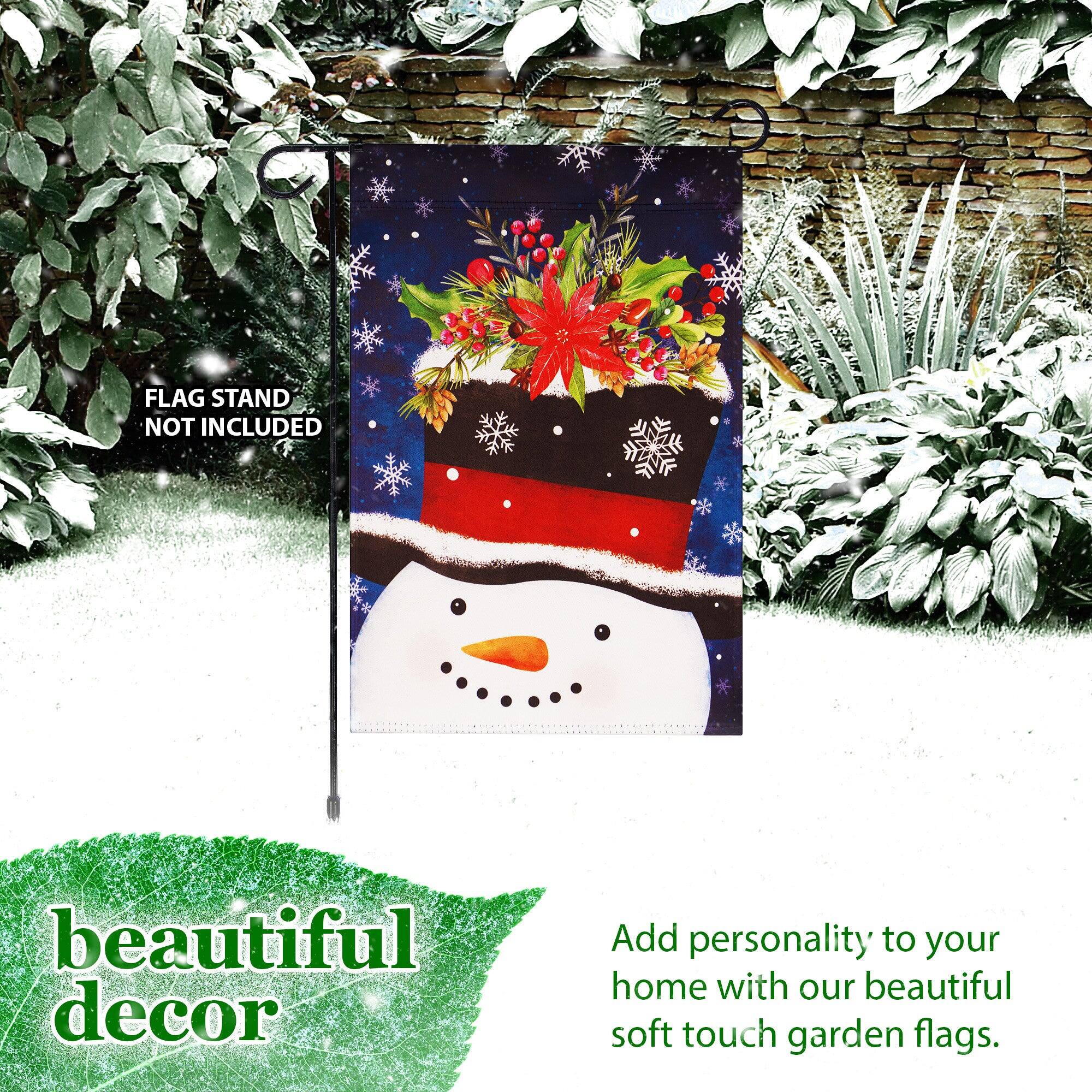 FLAG STAND NOT INCLUDED

beautiful decor

Add personality to your home with our beautiful soft touch garden flags.