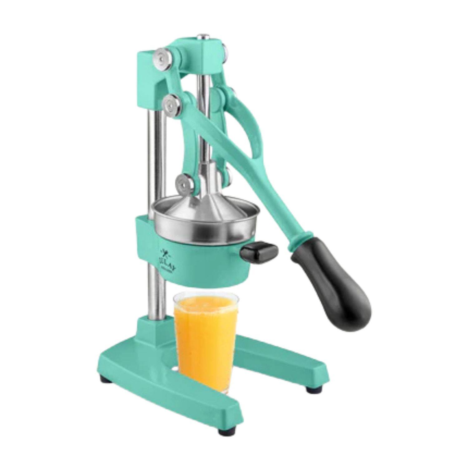 Zulay Kitchen - Professional Citrus Juicer - Heavy Duty Manual Orange Juicer and Lime Squeezer Press Stand - Teal price history on PriceWatchPro