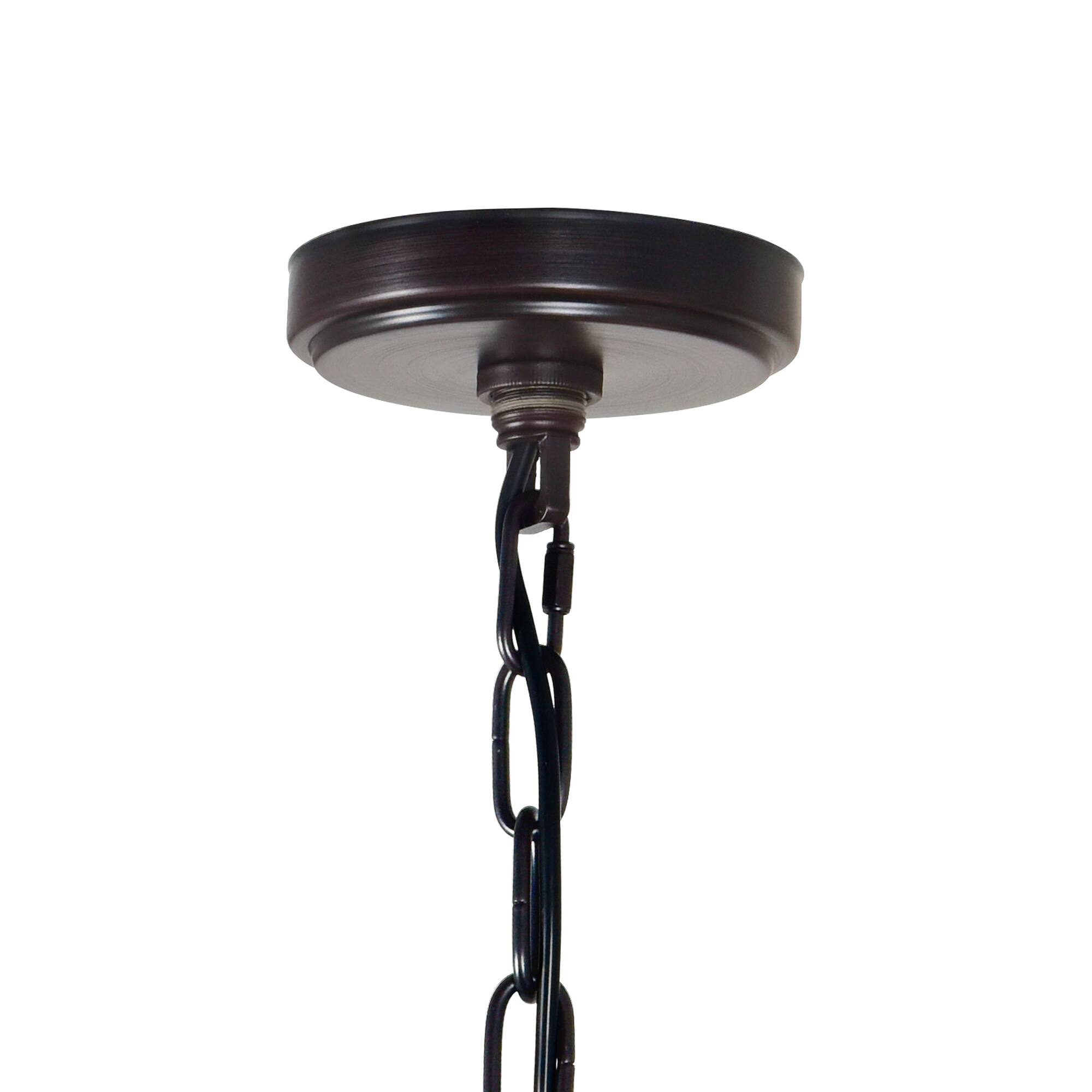 Alt View 2. CWI Lighting - Desire 12 Light Drum Shade Chandelier With Oil Rubbed Bronze Finish - Oil Rubbed Bronze.