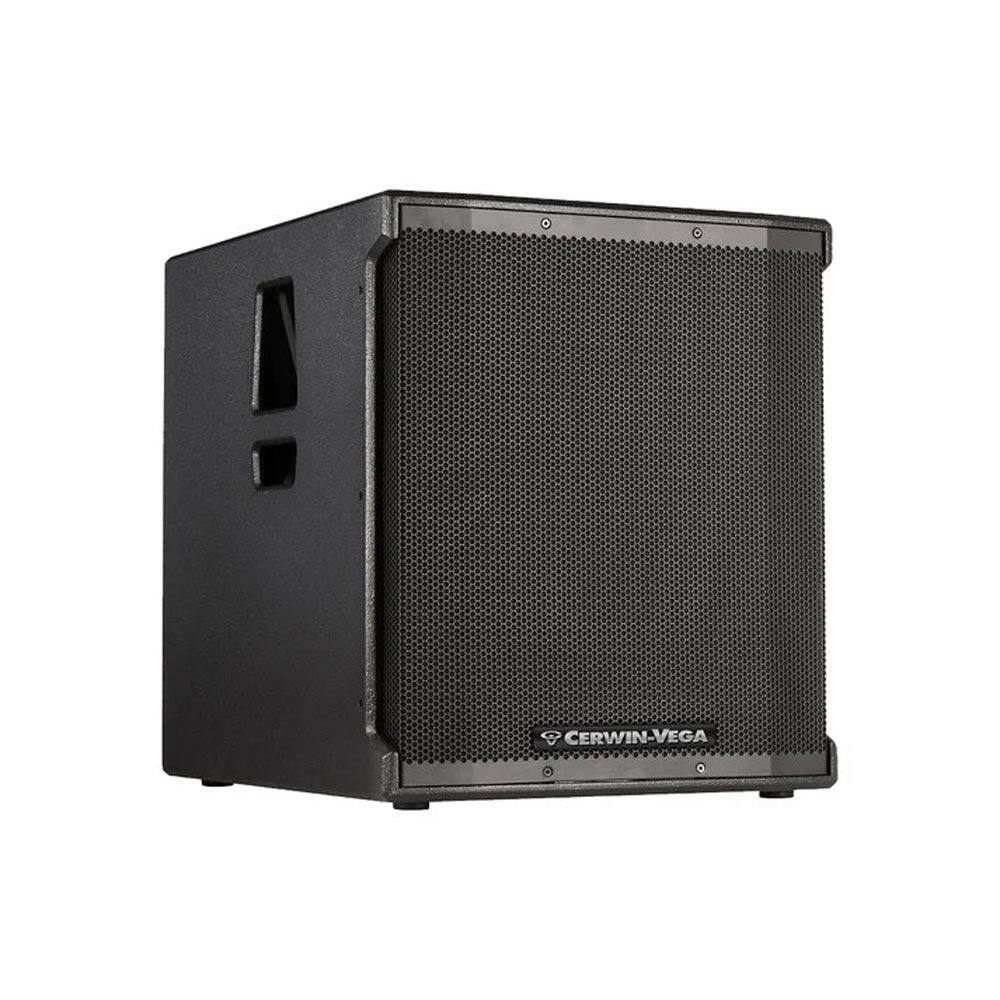 Angle. Cerwin Vega - Cerwin Vega CVE-18S CVE Series 18 Inch Powered Subwoofer - Black.