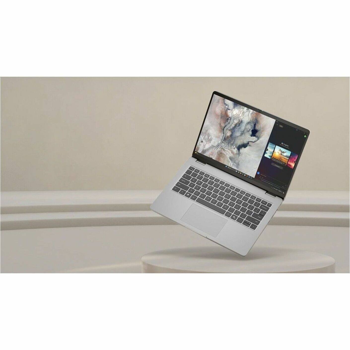 Alt View 25. Dell - Pro 16 16" IPS LCD 1920 x 1200 (Full HD Plus) Laptop - Intel Core 5 with 16GB Memory - 256 GB SSD - Magnetite, Other.