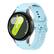 Front. Stock Preferred - Sport Silicone Watch Band for Samsung Galaxy Watch 7/6/5/4 FE for 40mm & 44mm - Light Blue - Light Blue.