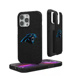 Keyscaper - NFL - Carolina Panthers iPhone Rugged Case with Text Design - 15 - Multicolor