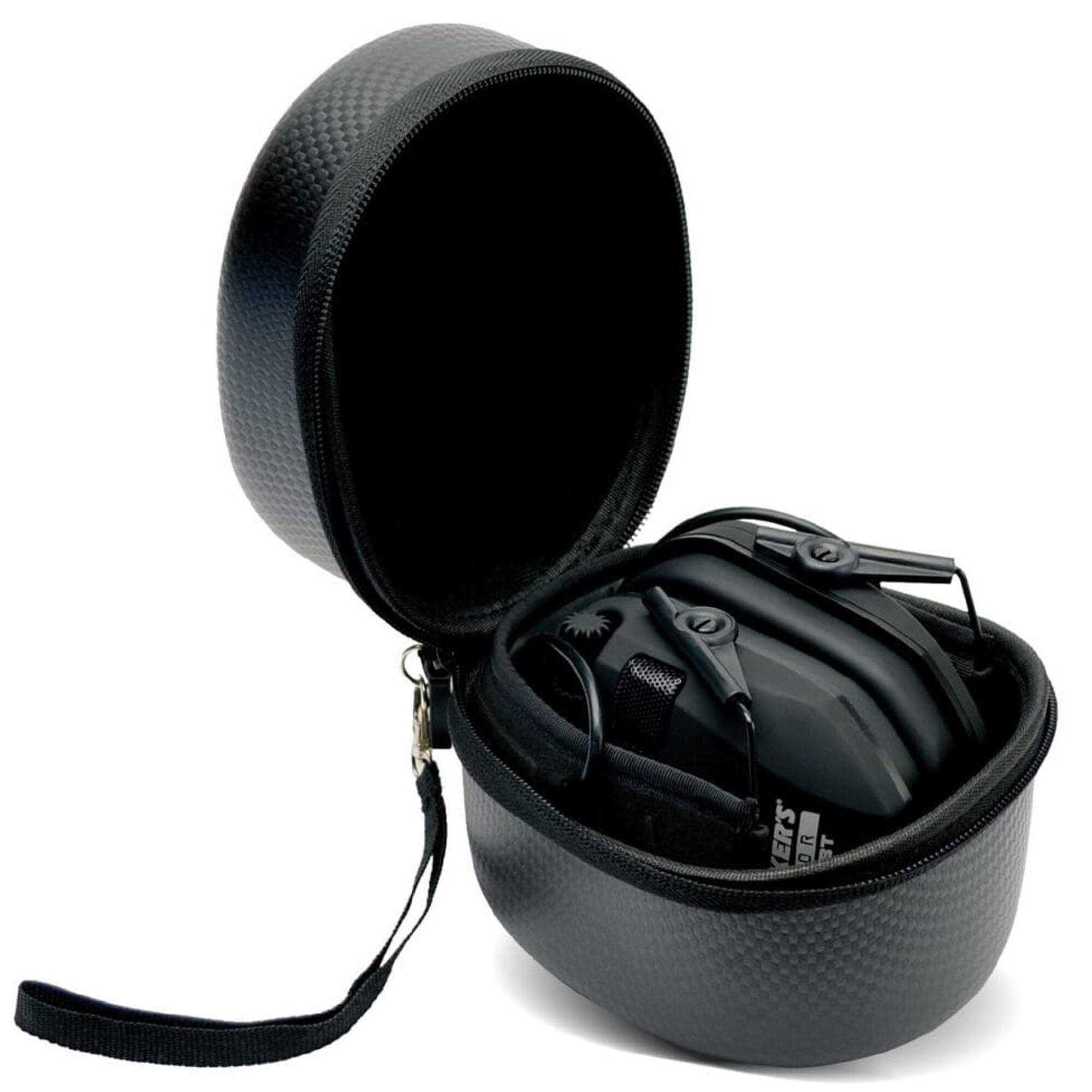Alt View 1. WAO - Walker's Shooting Hearing Protection Case (Black) - Black.