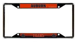 Rico Industries - Auburn University Tigers Chrome EZ View License Plate Frame - Multi